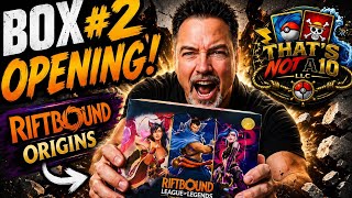 🔥 RIFTBOUND ORIGINS BOX #2! Can We Pull Something HUGE!