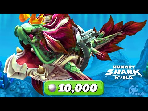 MIGHTY MATRIARCH unlocked in Hungry Shark World