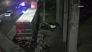 Fatal Tractor Trailer Crash / Clearview Expy by Hillside Avenue, Queens (Part 2)