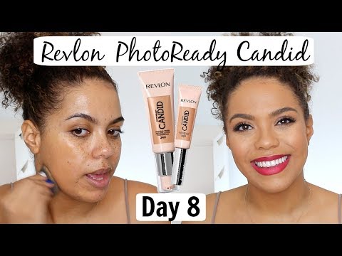 Revlon Candid Foundation + Concealer Review/Wear Test | 12 DAYS OF FOUNDATION DAY 8 Video