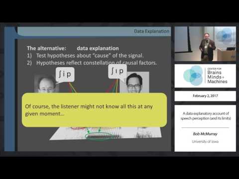 A data explanatory account of speech perception (and its limits)