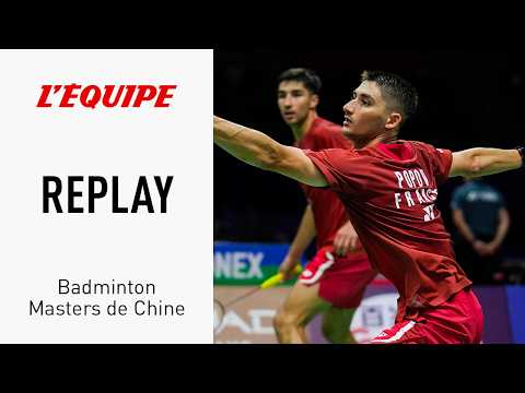 Badminton : Le replay du 8e de finale des frères Popov face à la paire Rankireddy/Shetty