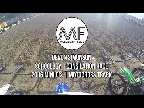125 Consi Race Carnage | On Board with Devon Simonson at Mini O's 2016