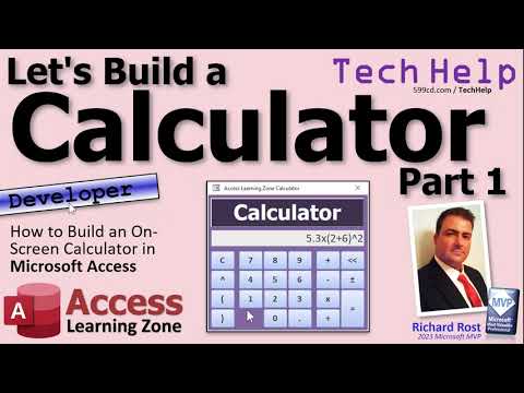 How to Build an On-Screen Calculator in Microsoft Access VBA - Part 1