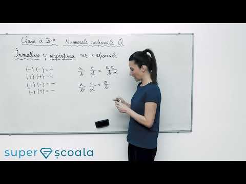 Clasa a VI-a - Inmultirea si impartirea numerelor rationale