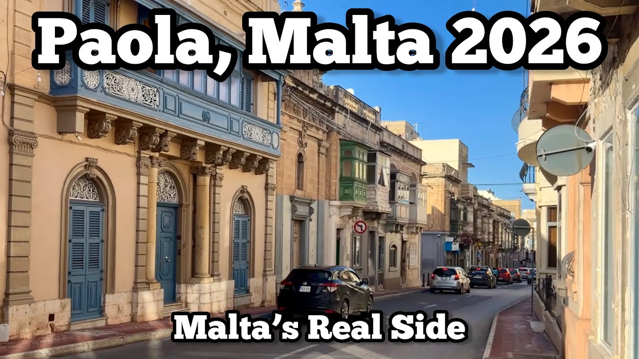 Exploring Paola, Malta 🇲🇹 | Walking Tour