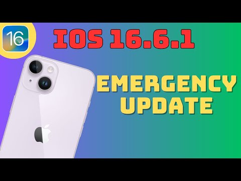 iOS 16.6.1 EMERGENCY Update