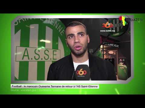Football : le marocain Oussama Tannane de retour à l’AS Saint-Etienne