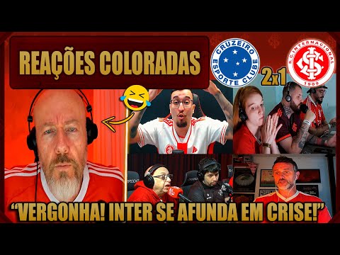 REAÇÕES dos COLORADOS - CRUZEIRO 2x1 INTERNACIONAL - BRASILEIRÃO 2025 - VAMOS RIR DO INTER!