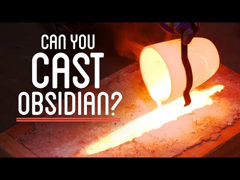 Can You Melt Obsidian and Cast a Sword?