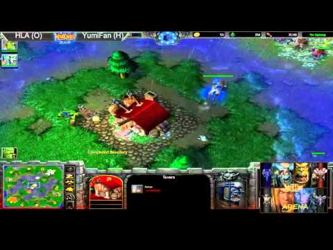 Wc3 Replay Of The Year Candidate HLA (O) vs YumiFan (H)