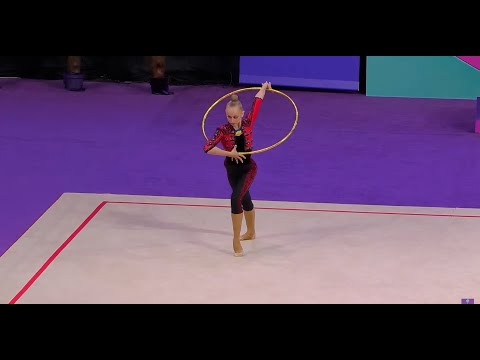 Viktoriia Onopriienko Hoop Qual 33,750 - World Challenge Cup Cluj-Napoca 2023