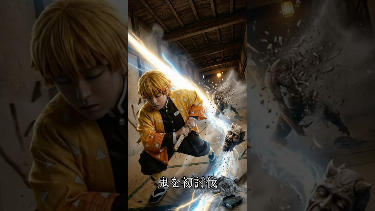 我妻善逸の生涯#kimetsunoyaiba #鬼滅の刃