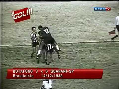 Botafogo 3x0 Guarani (14/12/1988) - Brasileiro 1988