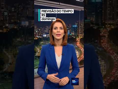 Previsão do Tempo RS Domingo 🌧️☀️ Chuva e Sol no Rio Grande do Sul Hoje