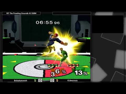 RIT TPG 43 SSBM - Winners - Bobakanoosh (Green) vs ICdeeznuts (Neutral)