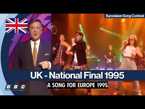 EUROVISION SONG CONTEST BRITISH NATIONAL FINAL 1995 UK - A SONG FOR EUROPE 1995 (BBC)