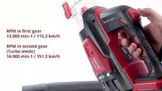 Cordless blower WORTEX BB 2018 D