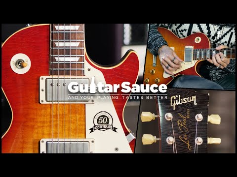 Gibson Custom Shop Les Paul Tom Murphy Aged 50th Anniversary  | Demo by Paul Audia