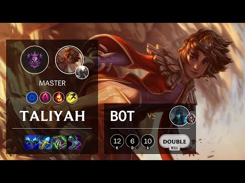 Taliyah Bot vs Kalista - EUW Master Patch 11.13