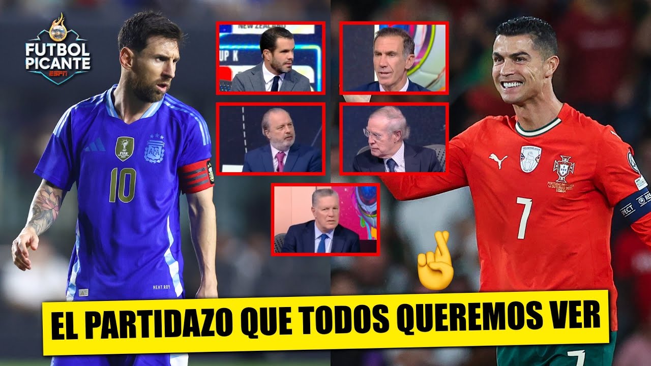 ARGENTINA y PORTUGAL PODRÍAN CHOCAR en ÚLTIMO MUNDIAL de MESSI y CRISTIANO RONALDO | Futbol Picante