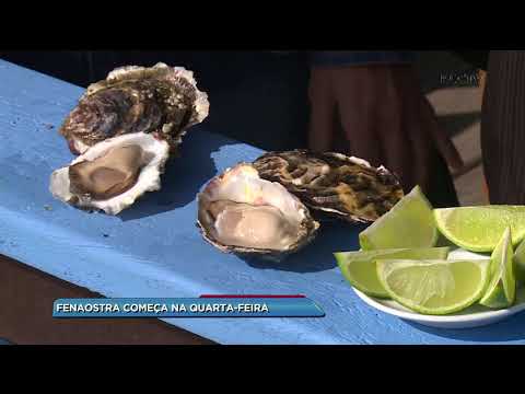 Fenaostra começa nessa quarta-feira na capital