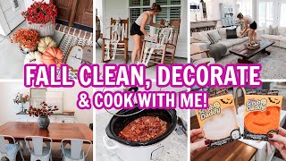 Fall Cleaning, Decorating, & Cooking! Spend a Fall Day with Me!