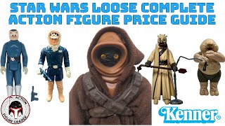 Vintage Star Wars Price Guide | Loose Complete Action Figures | Vehicles | 12-Inch Line