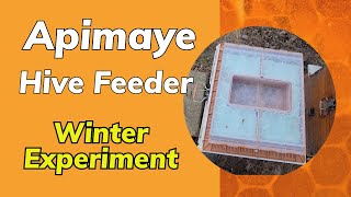 Foam Insulating Apimaye Hive Feeders For Winter.. Will It Help?