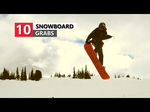 10 Snowboard Grabs – Snowboard-Trickliste
