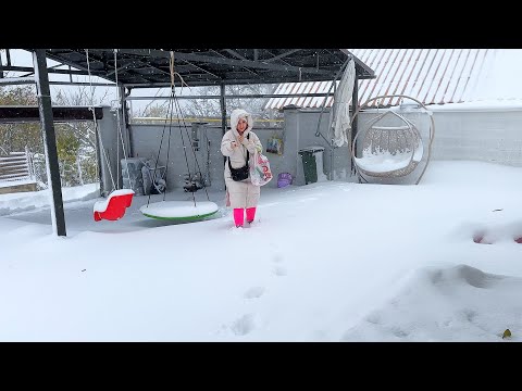 Blizzard and snow - Winter came early