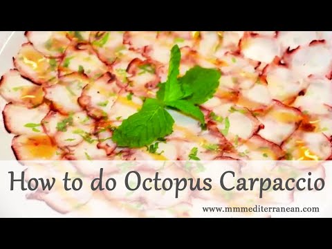 How to do Octopus Carpaccio