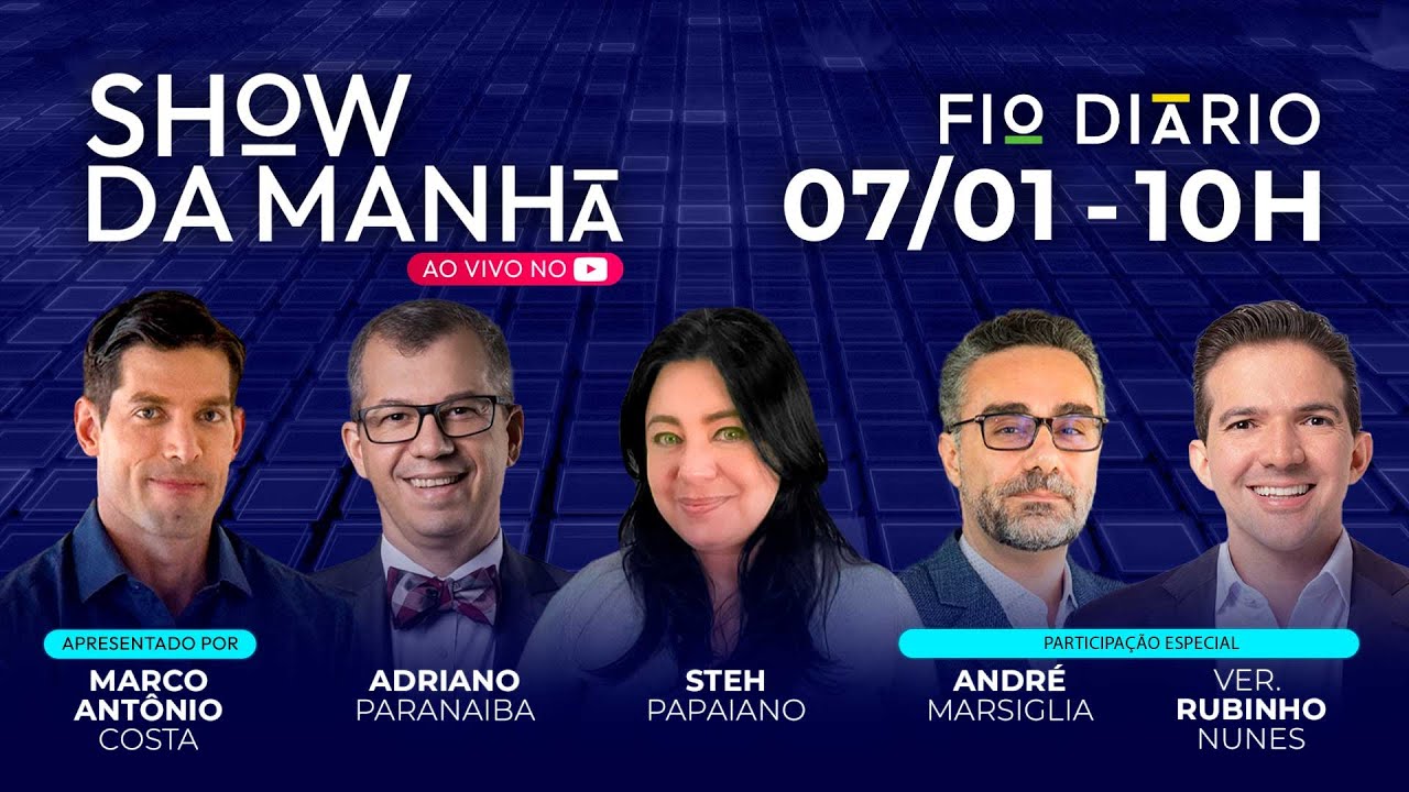 SHOW DA MANHÃ - BOLSONARO SOFRE TRAUMATISMO - OS PODRES DO MASTER - 07/01/2026