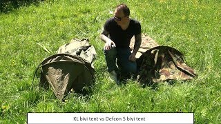 KL bivi tent/ bag vs Defcon 5 bivi tent/bag. Preppers Nederland of voor survival
