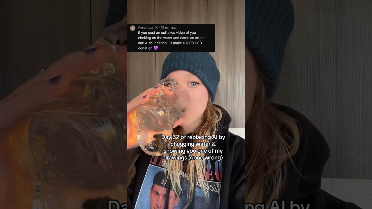 Throwback to day 32 - https://www.artnotai.org/ - #hydrated #artist #wlw #shorts #lgbt #art #canada