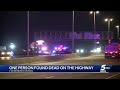 One person found dead on OKC interstate