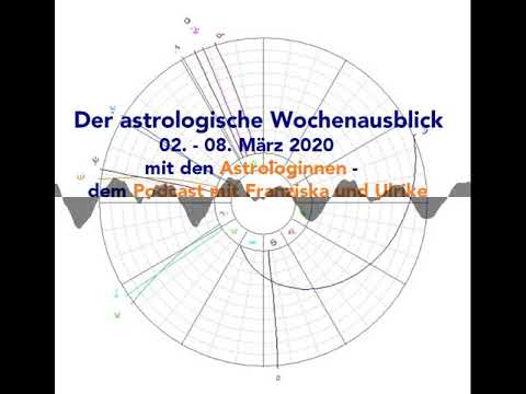 Astrologischer Wochenausblick 02. - 08. März 2020