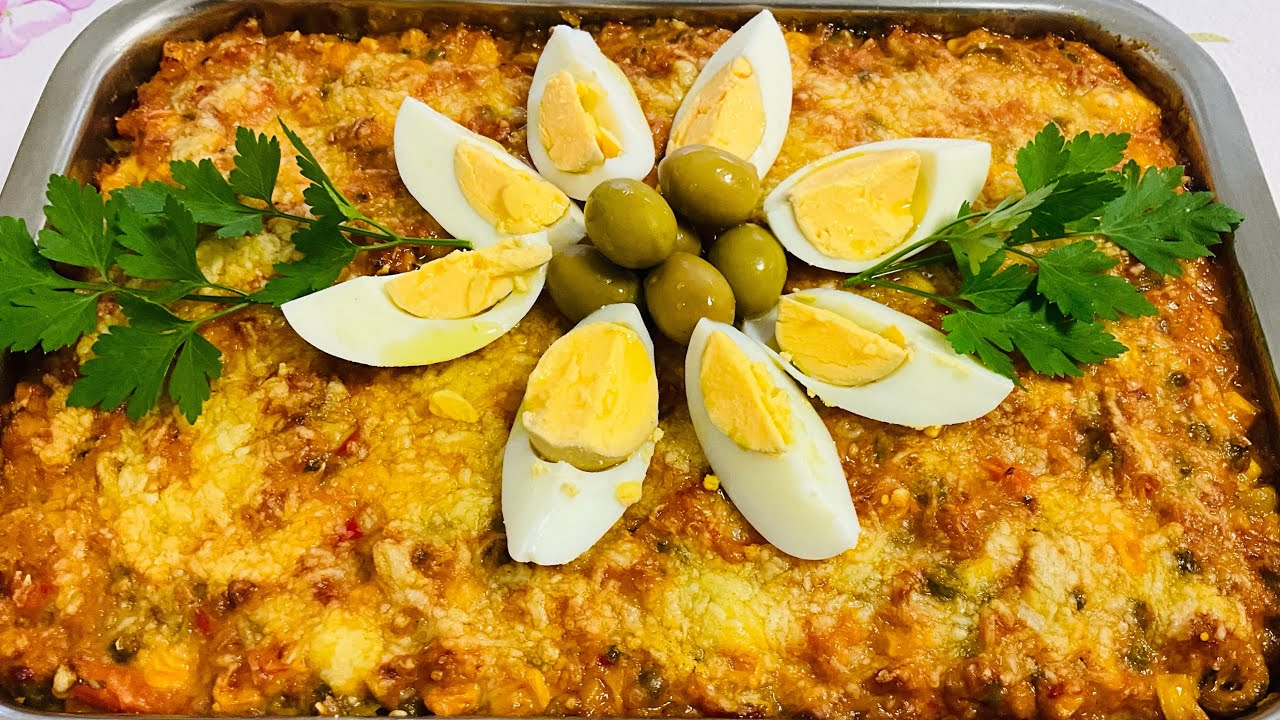 Atum á Jardineira com Puré de Batata Gratinado no Forno …é de Comer e Chorar por Mais