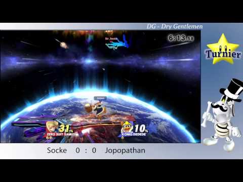 Team DG Smash Bros Wii U Socke vs Jopopathan LB 2 @ Tournament of Burning League 28.03.2015