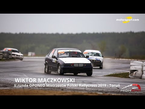 Wiktor Mączkowski po drugiej rundzie Oponeo Mistrzostw Polski Rallycross 2019