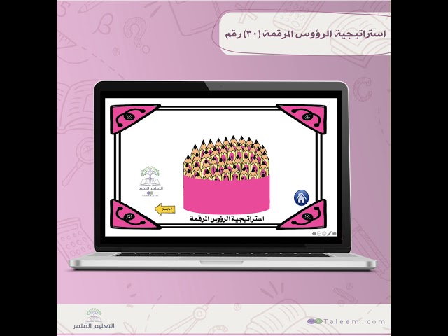 استراتيجية الرؤوس المرقمة(40)رقم تفاعلي