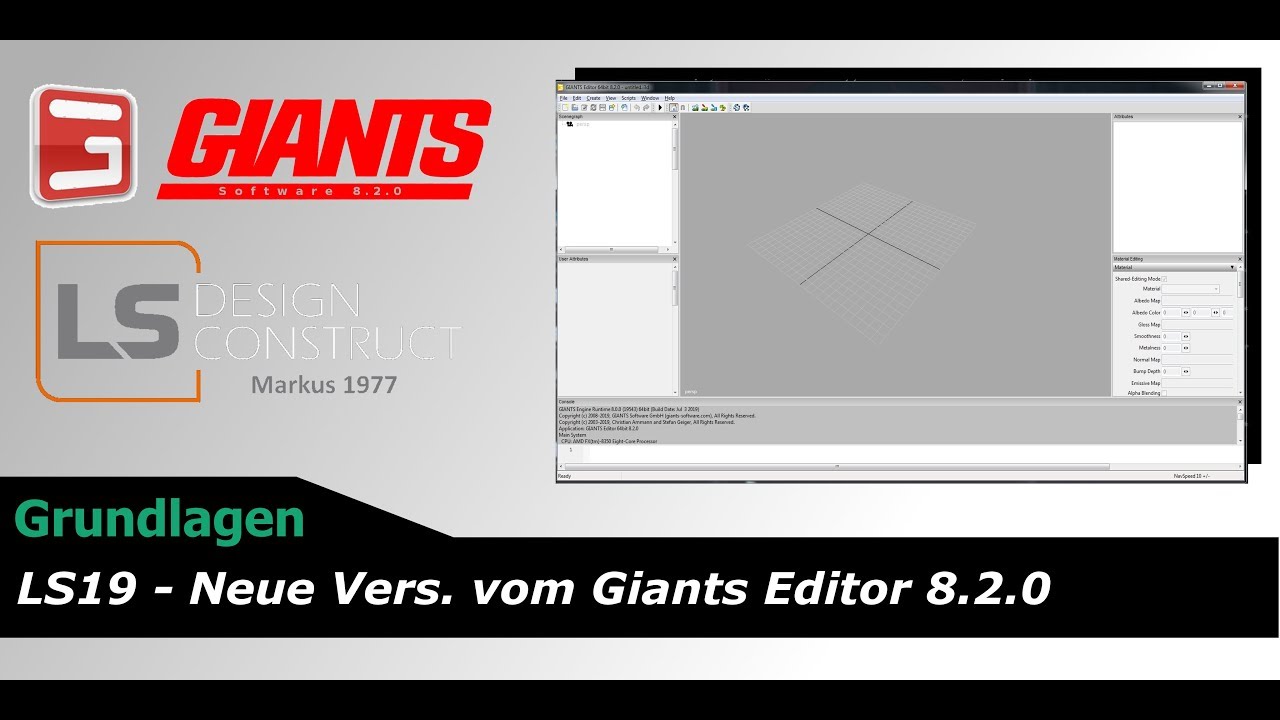 GIANTS Editor v 8.2.0 64bit - FS 19
