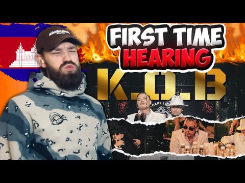 MY FIRST TIME HEARING MC SEY! 🇰🇭 K.O.B (កប់) @KingChiCG & @McSeyCG | REACTION