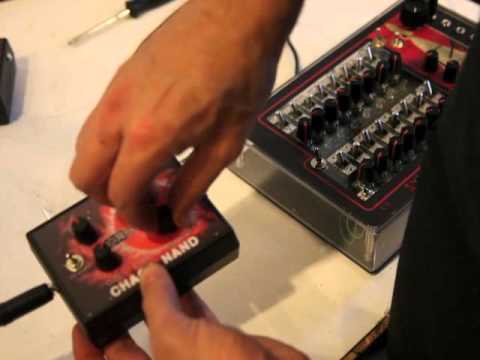 SYNTHROTEK - CHAOS NAND synth with 16 step analog sequencer JAM!