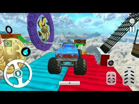 Monster Truck Destruction Game - Offroad Monster Truck Driving Simulator- US Police Monster Gameplay