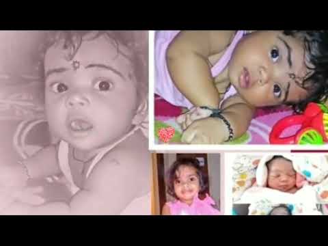 My cute baby birthday wishes Anvika