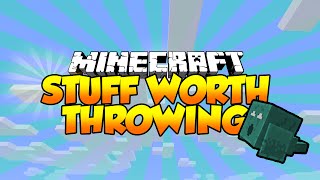 preview picture of video 'Minecraft: STUFF WORTH THROWING! (Throw-able Weapons and More!)  Mod Showcase [1.7.10]'