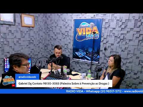 Entrevista com  Gabril Dg   /Palestra  PREVENÇÃO DAS DROGAS