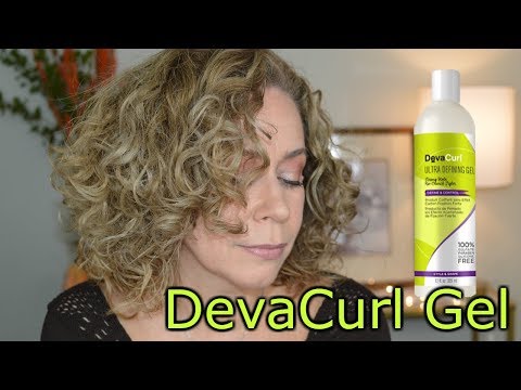 CURLY HAIR PRODUCTS | Ultra Defining Gel by DEVACURL