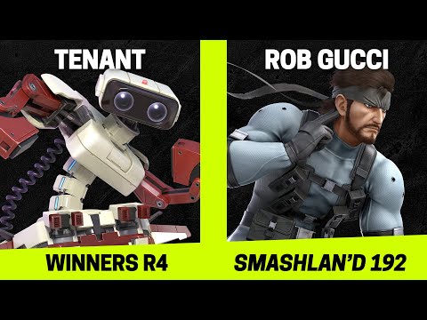 SmashLAN'd 192 Winners R4 - Tenant (R.O.B.) vs Rob Gucci (Snake) - SSBU Tournament